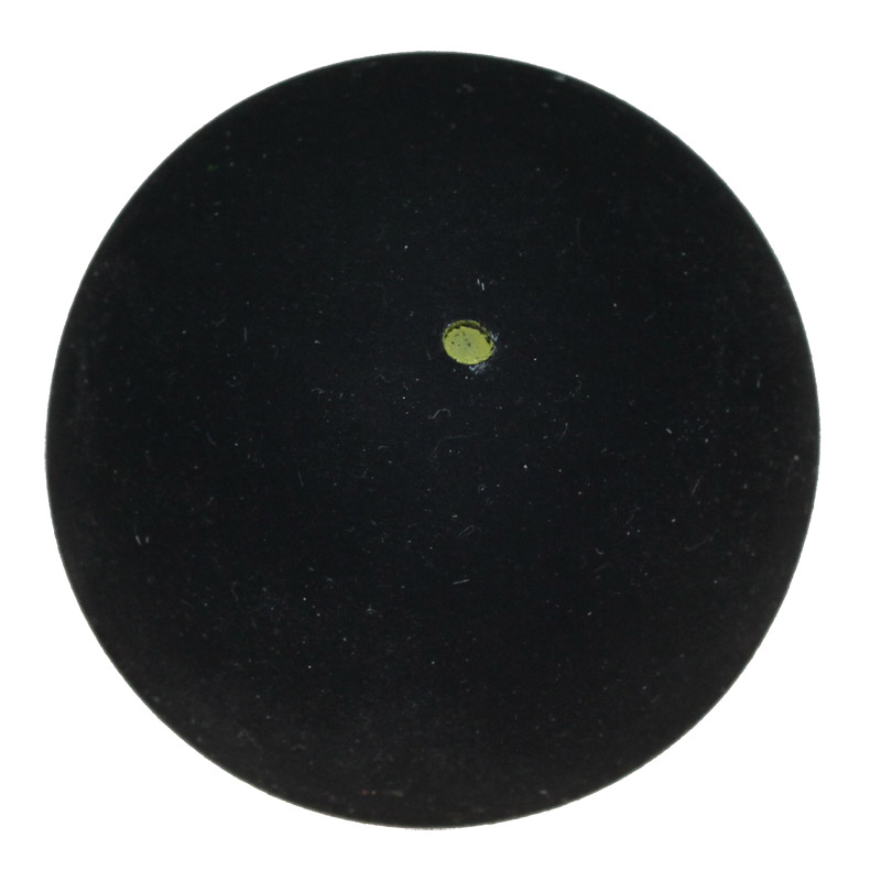 Dunlop Competition Squash Balls - 3-Ball Tube Yellow Dot For Intermediate Players