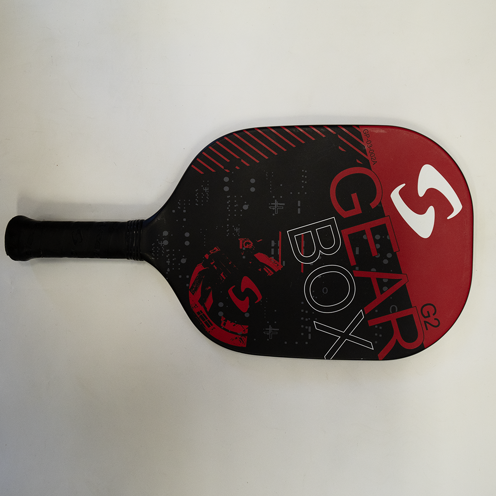 GearBox G2 7.8oz 7/8 (Red/White) Pickleball Paddle EXDemo Stringers