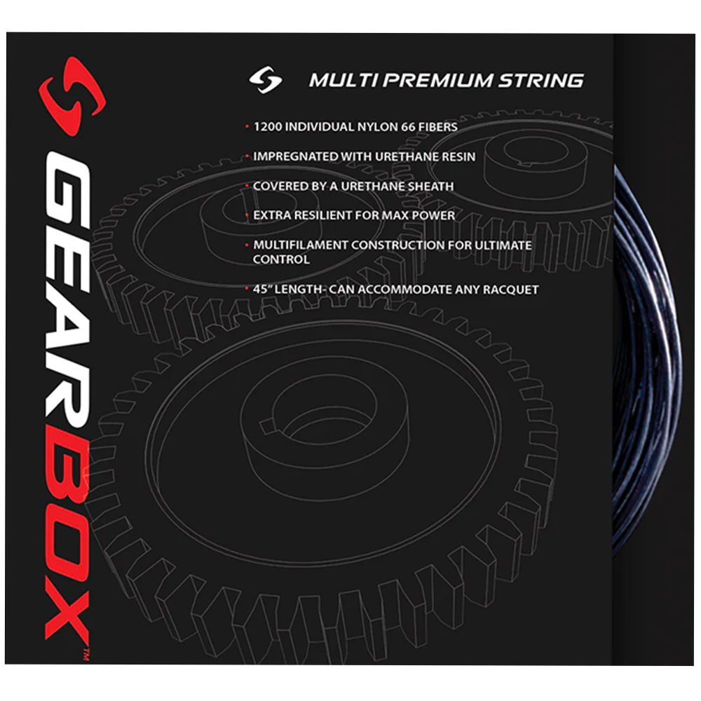 Gearbox Multi Core 17 Racketball String 13.5m Packet | Stringers' World