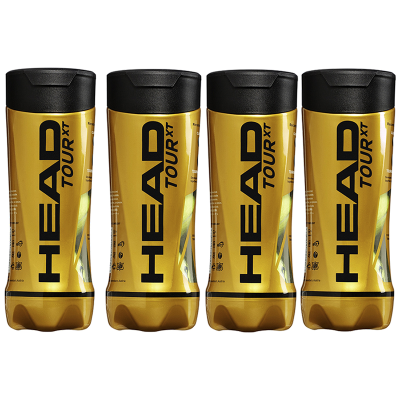 Head Tour XT Tennis Balls (Dozen) Stringers' World The UK's Leading