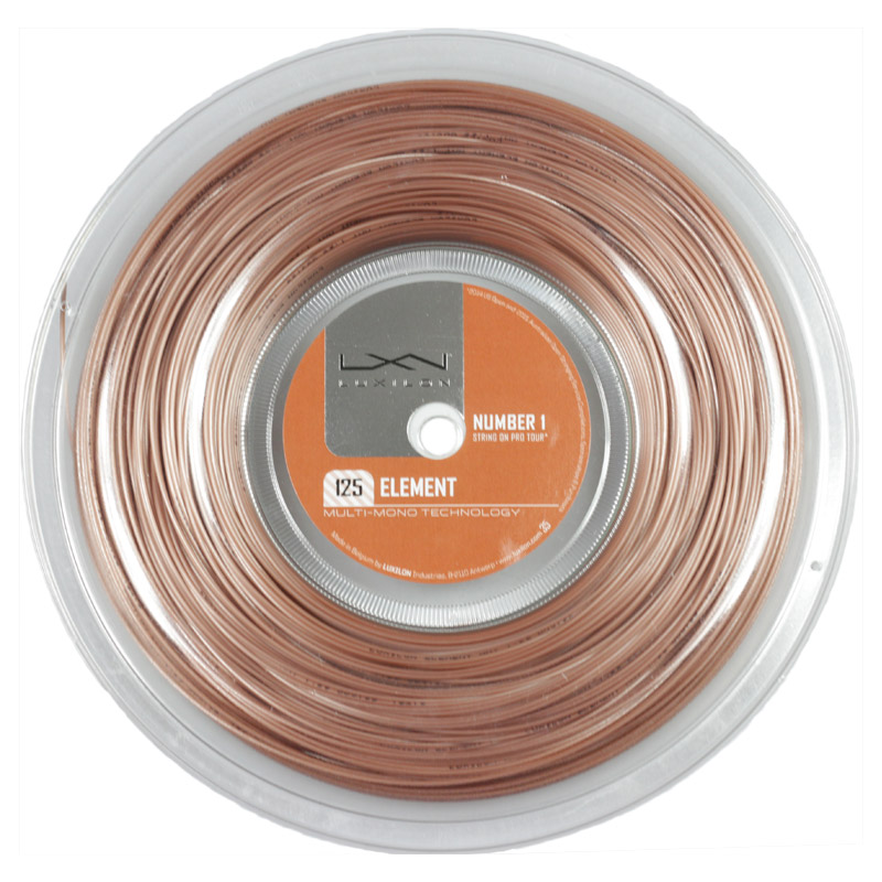 Luxilon Element (Bronze) 200m Reel Stringers' World