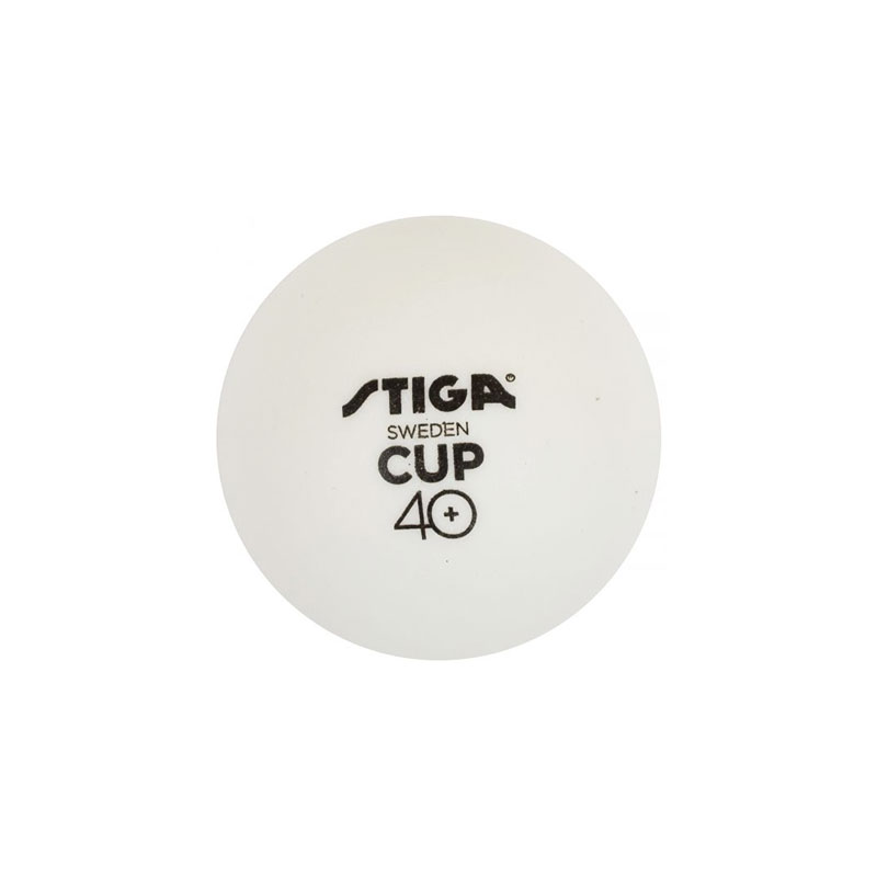Stiga Cup 40+ Plastic Table Tennis Balls (6 Pack) Stringers' World