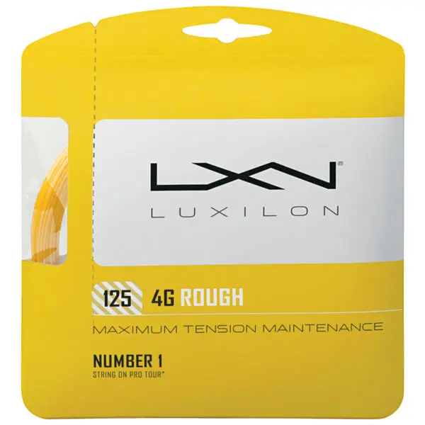 Luxilon 4G Rough 1.25mm (Gold) 12.2m Packet