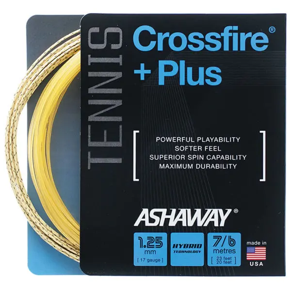 Ashaway Crossfire +Plus 1.25/1.30mm Hybrid Packet