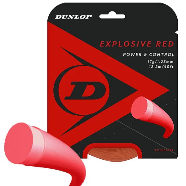 Dunlop Srixon Explosive Red Tennis String 12m Packet