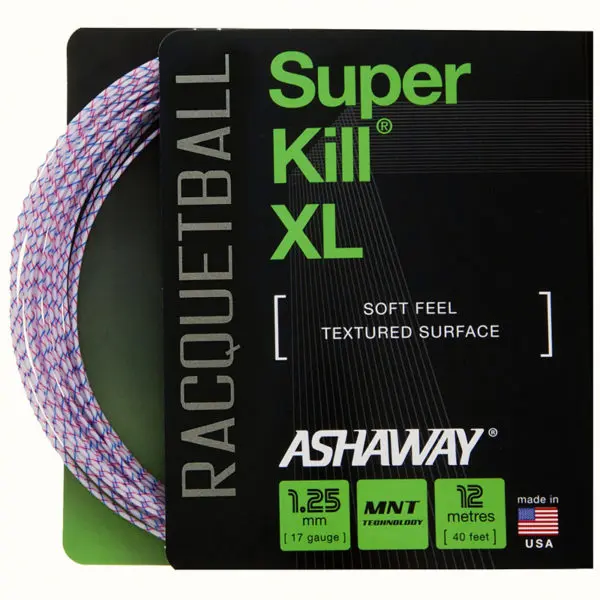 SuperKillXL blurred pocket - a high-performance lacrosse stick for professional players