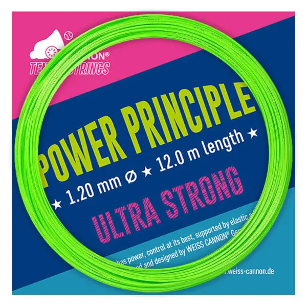 Weiss Cannon Power Principle Tennis String 12m Packet (1.20mm)