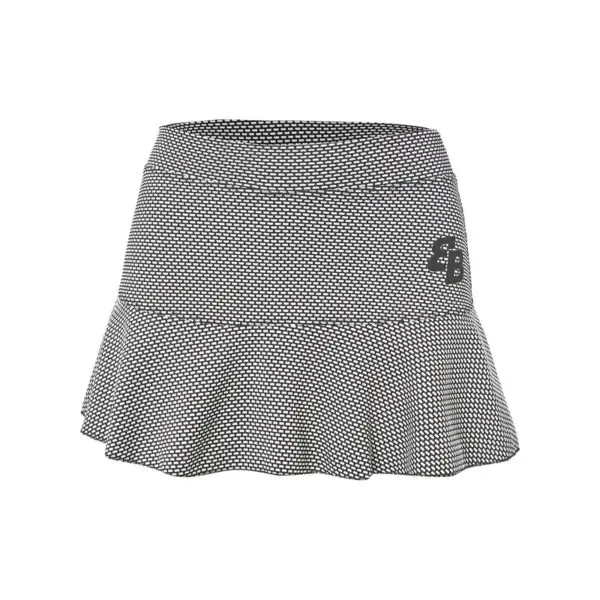 Elegant Skort Frame - Woman's high-waisted skort in a classy design with a flattering fit and frame-like pattern