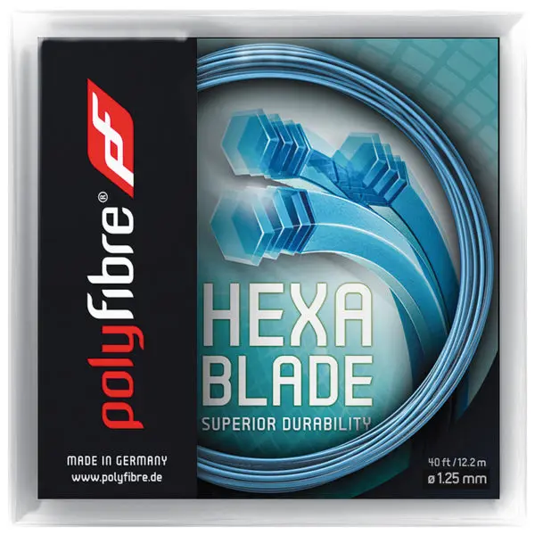 Polyfibre Hexablade (Blue) 12m Packet