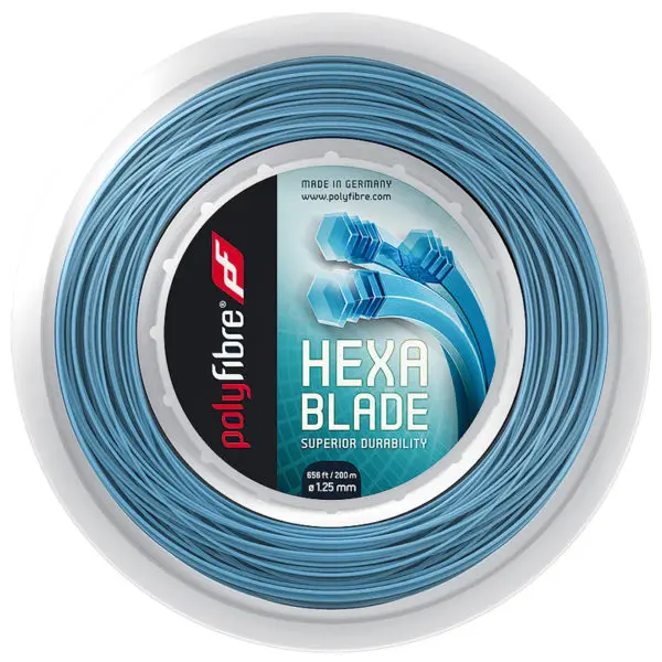 Polyfibre Hexablade (Blue) 200m Reel