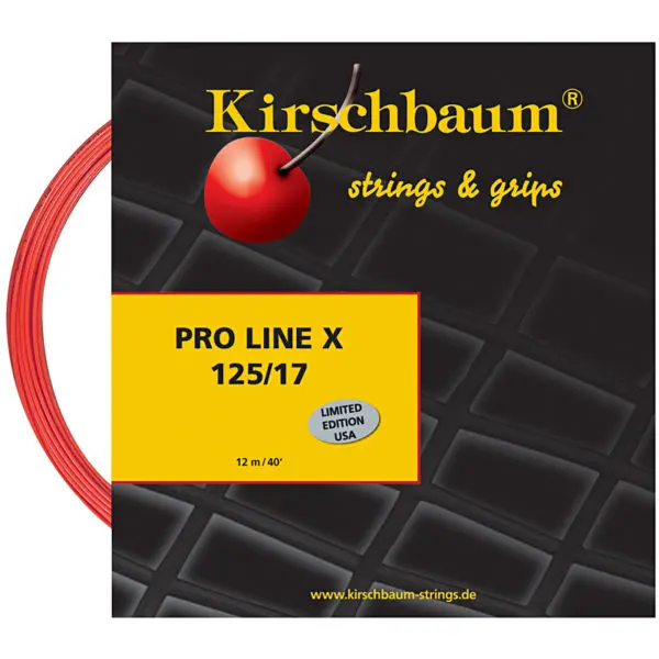 Kirschbaum Pro Line X (Red) 12m Packet