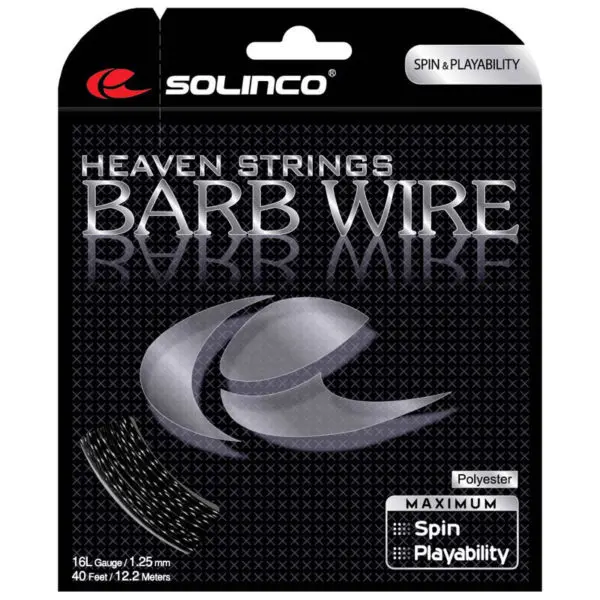 Solinco Barb Wire (Black) 12m Packet