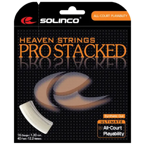 Solinco Pro-Stacked (White) 12m Packet