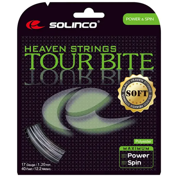 Solinco Tour Bite Soft (Silver) 12m Packet