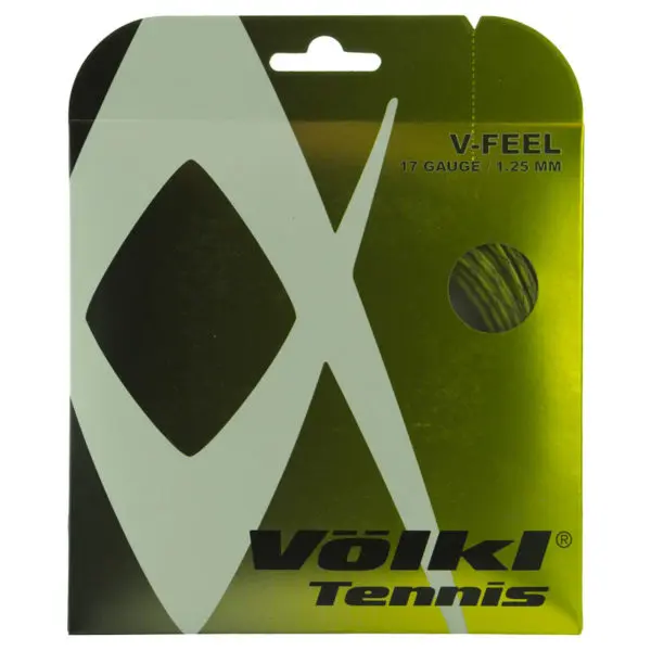 Volkl V-Feel Yellow Black Tennis Racket Pocket.