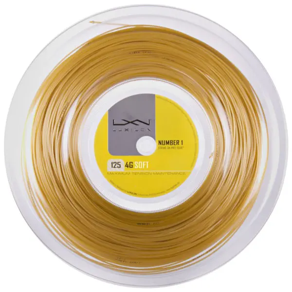 Luxilon 4G Soft 1.25mm (Gold) 200m Reel