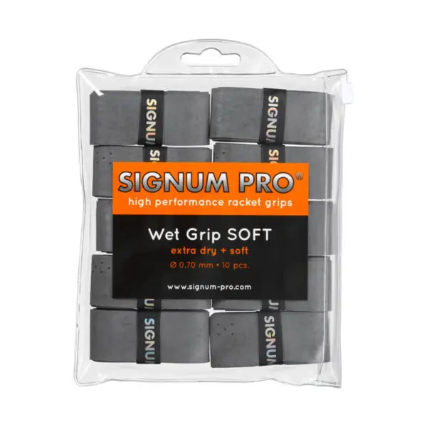 Signum Pro Wet Grip Soft 10 Pack (Grey)