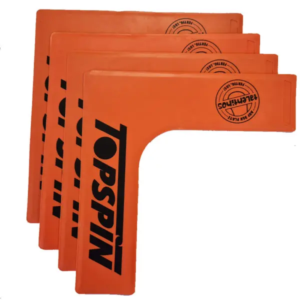 A close-up image of a tennis racquet showing the brand name MRK ENC FAT CAT MEGALOOP and its grip detail.