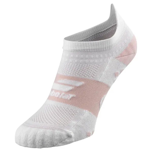 Babolat Pro Crew Womens Socks (1 Pair) (White/English Rose)