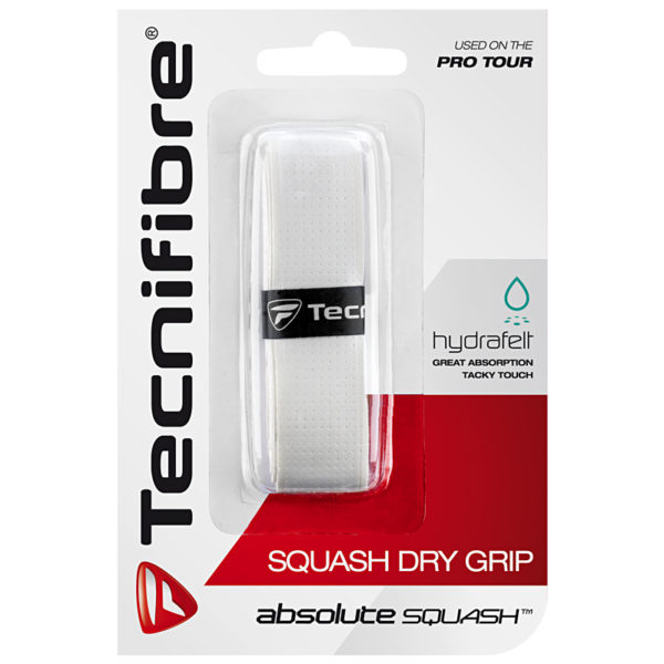 Absolute Dry Grip White - Tennis Overgrip by Stringers World