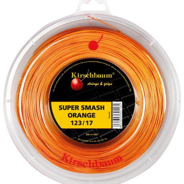 Kirschbaum Super Smash (Orange) 200m reel