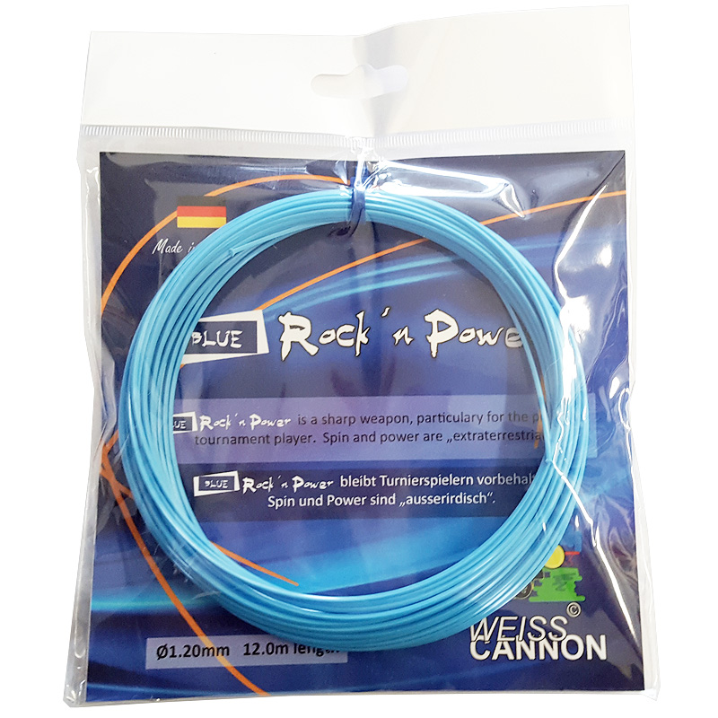 WEISS CANNON Power Principle - Corda da tennis da 1,20 mm, bobina da 200 m, colore: Verde neon