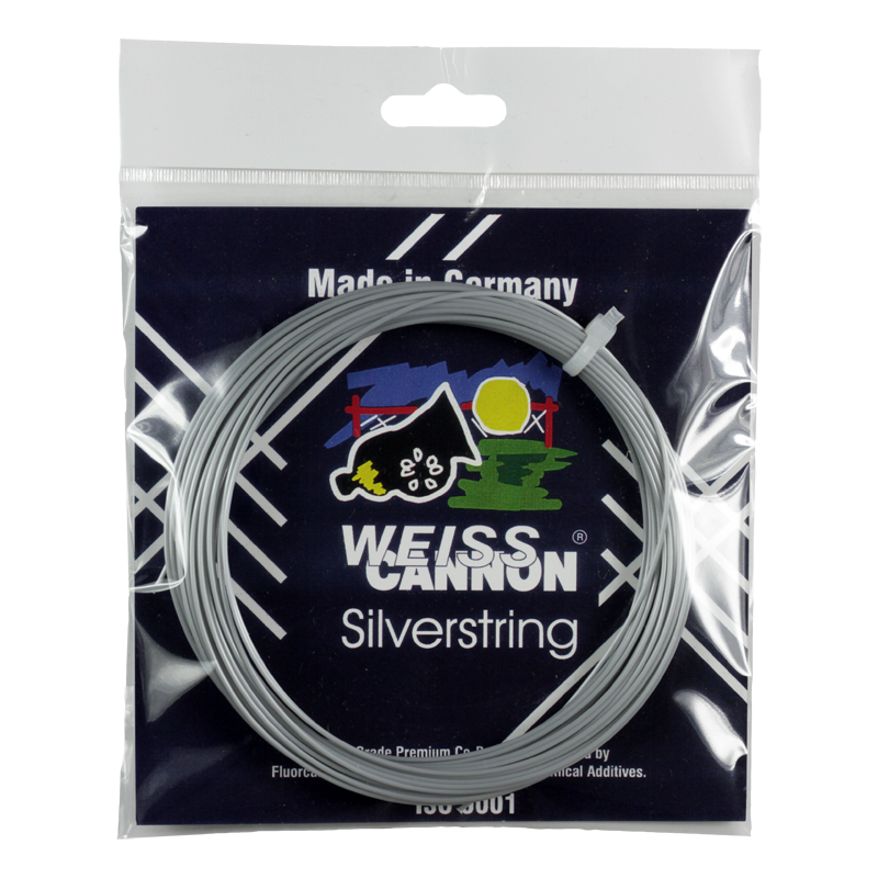 Weiss Cannon SilverString (Light Silver) 12m Packet | Stringers' World
