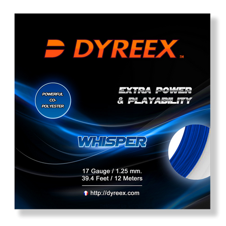 Dyreex Whisper 1.25mm (Blue) 12m Packet