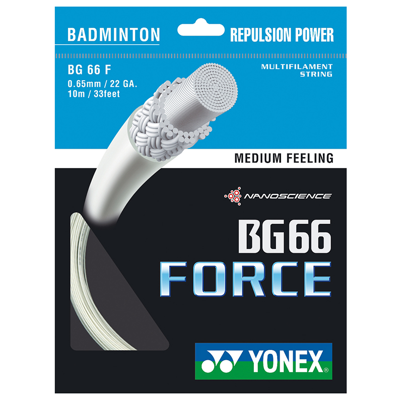 Yonex BG 66 Force - 0.65mm 10m Packet