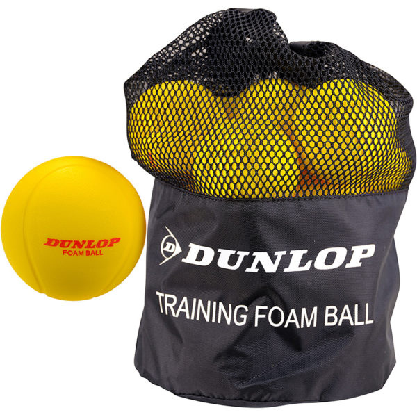 Dunlop Foam Training Ball - 12 inches, white