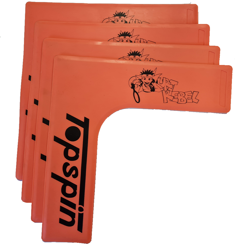 Topspin Throwdown Corners (Coral) 4 Piece Stringers' World