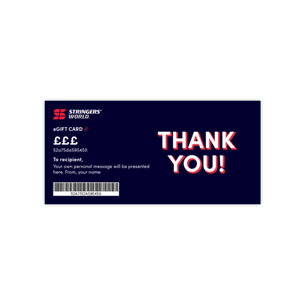 STRINGERS’ WORLD eGIFT CARD | Stringers' World
