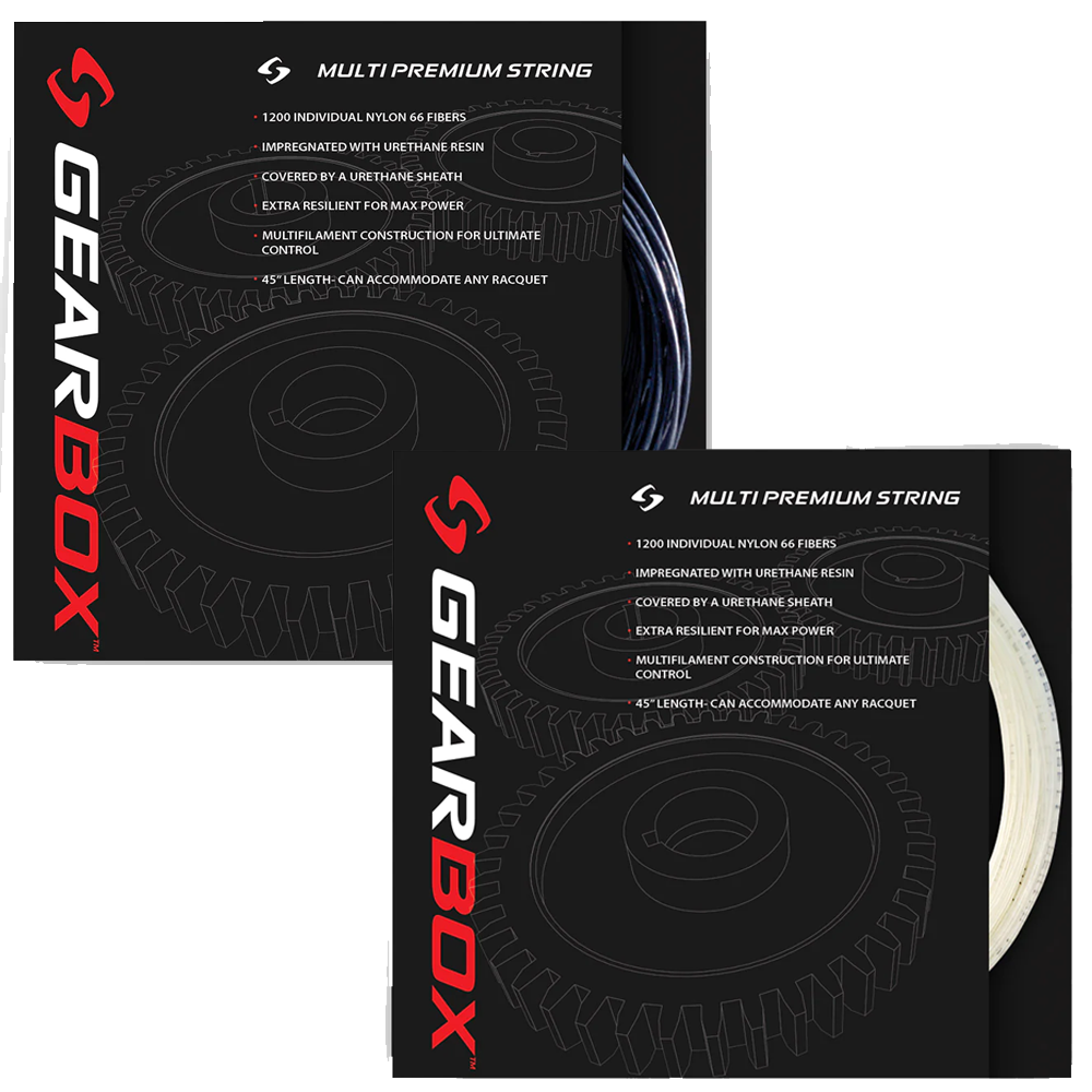 Gearbox Multi Core 17 Racketball String 13.5m Packet | Stringers' World