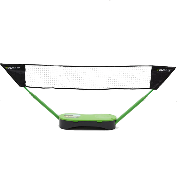 White and Navy Blue Men's Tennis Shoes - Front View