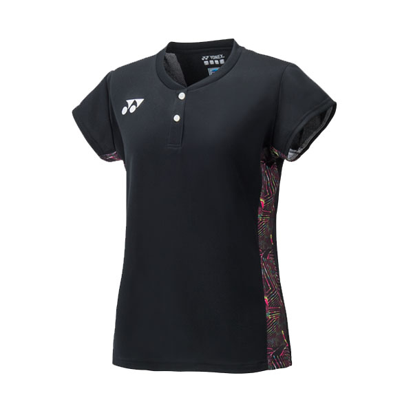 Yonex 20412EX Women's Cap Sleeve Top (Black) - Size: XL