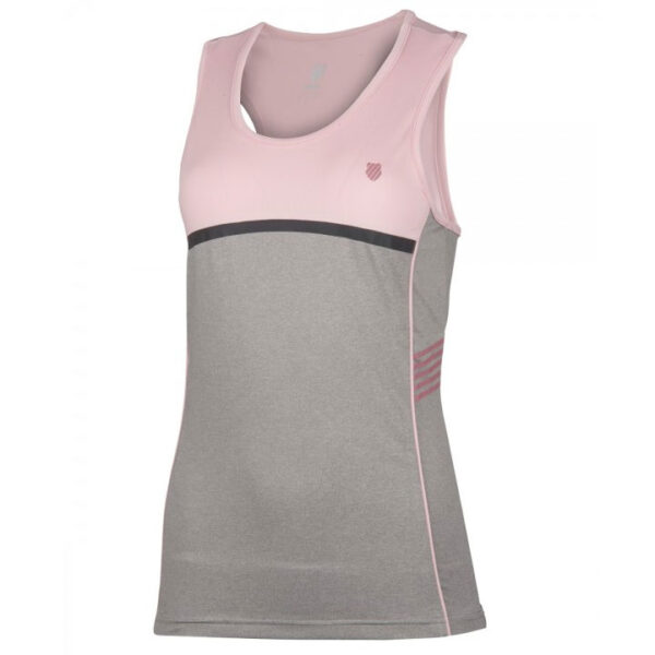 K-Swiss Hypercourt Speed Women's Tank Top (Light Grey) - Size: X Small