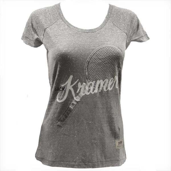 Wilson 100 Year Womens Scoop Neck T-Shirt (Charcoal Grey) - X-Small