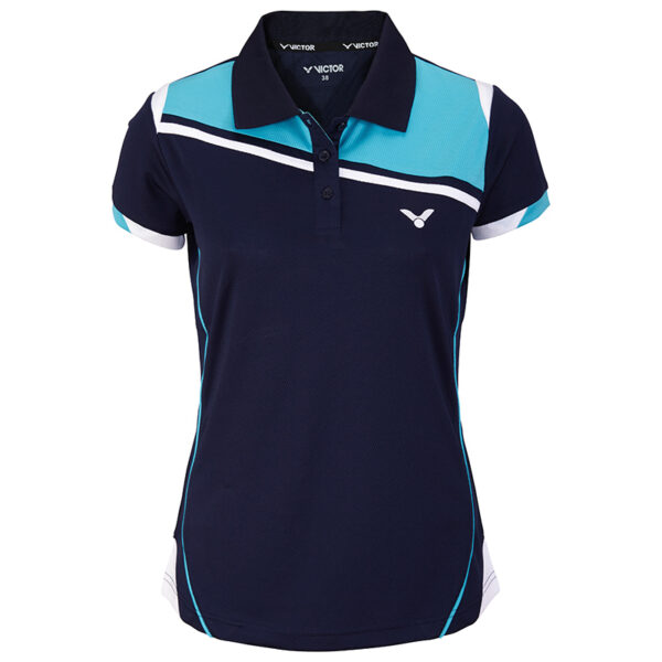 Victor 6986 Ladies Polo Shirt (Blue) - Size: 42