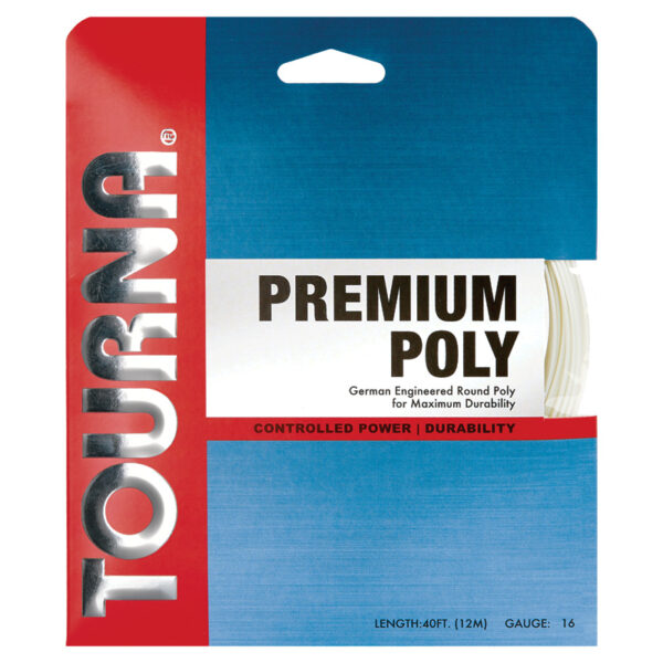 Tourna Premium Poly (White) 12m Packet