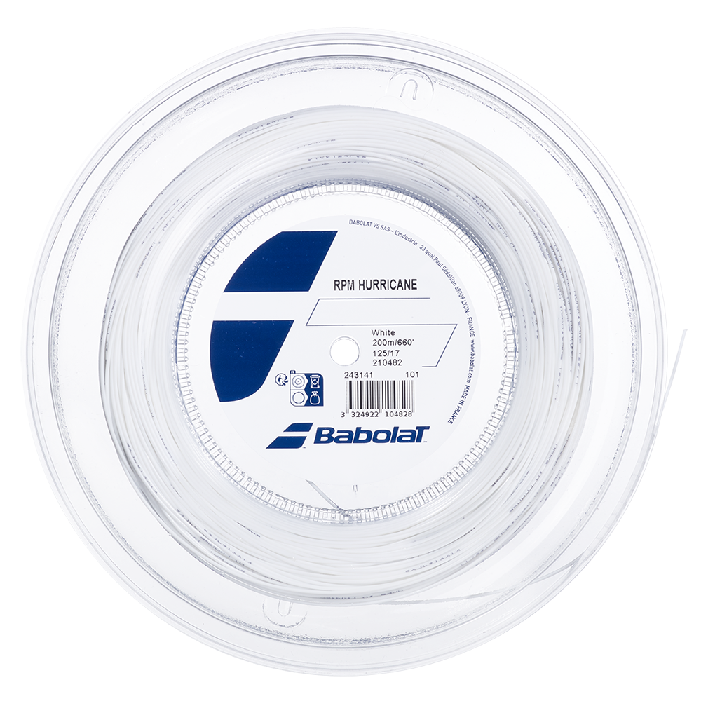 Babolat RPM Power 200m Tennissaite – Co-Polyester Für Power & Kontrolle, Langlebig, Für Junge Spieler, Die Angreifen Wollen Babolat RPM Power 200m Tennissaite – Co-Polyester Für Power & Kontrolle, Langlebig, Für Junge Spieler, Die Angreifen Wollen