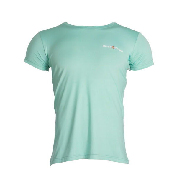Black Crown Mens Inca T-Shirt (Aqua Blue)