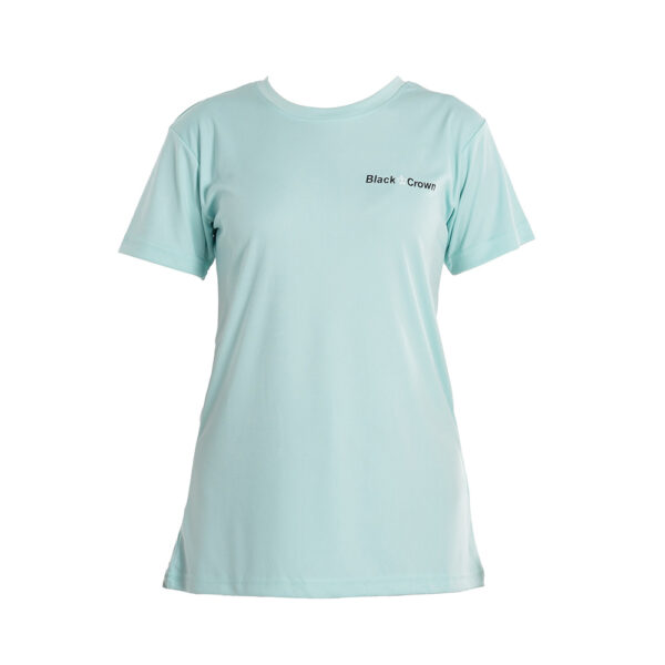 Black Crown Womens Coya T-Shirt (Aqua Blue)
