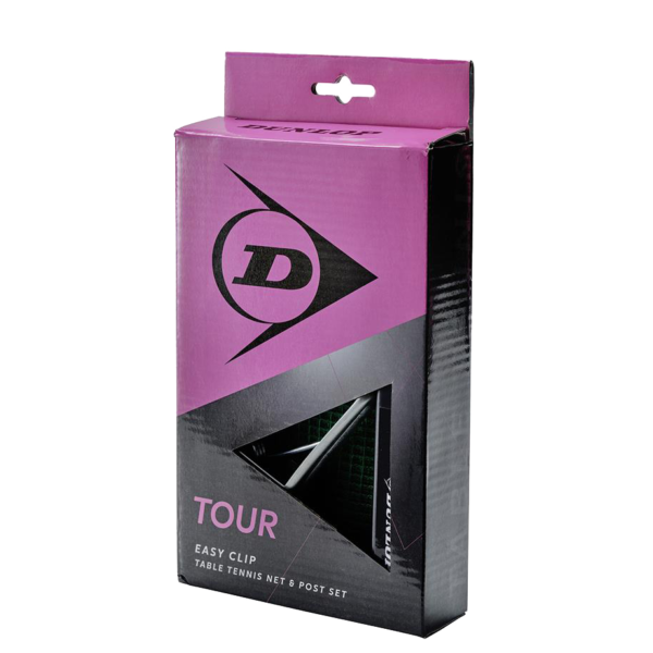 Dunlop Tour Table Tennis Net and Post Set