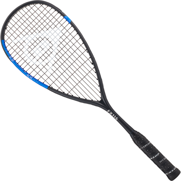 Dunlop FX115 Squash Racket (Black/Blue/White) 2024