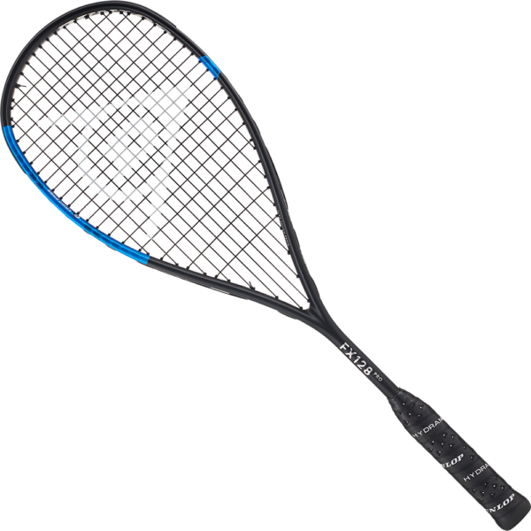 Dunlop FX128 Pro Squash Racket (Black/Blue) 2024