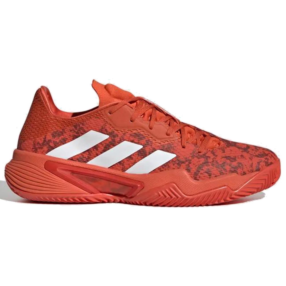 Adidas Mens Barricade Clay Court Shoes (Preloved Red/White/Preloved Red