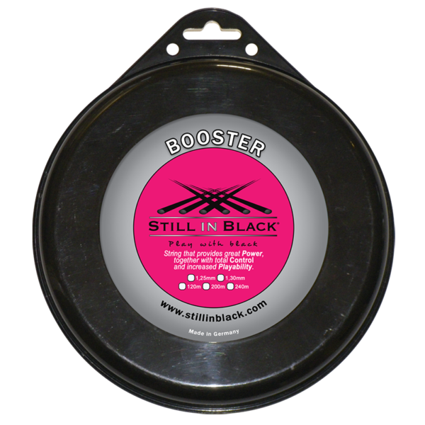 Still in Black BOOSTER (Black) 200m Reel - Gauge: 1.30mm