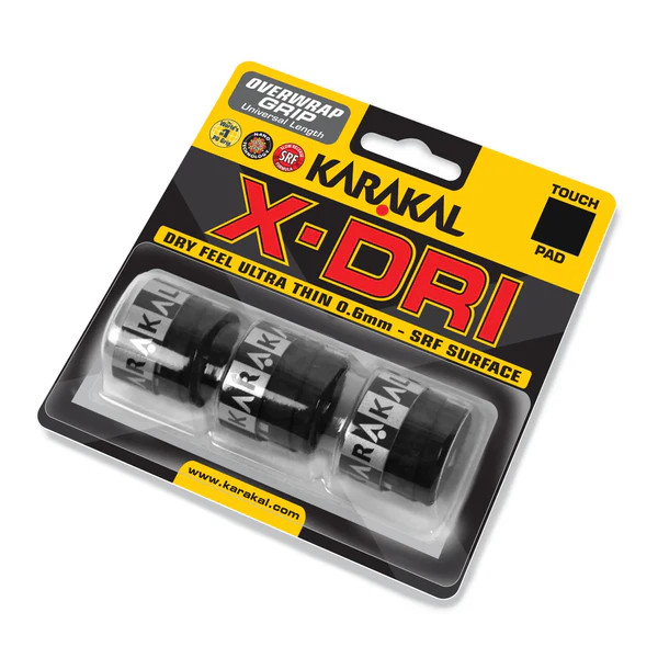 Karakal X-Dri Overgrip (3 Pack)