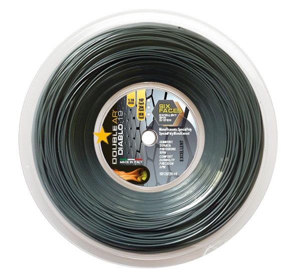 Double AR Diablo Star 200m reel - Gauge: 1.31mm