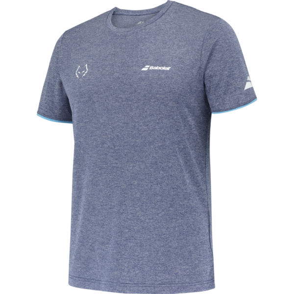 Babolat Crew Neck Tee Lebron (Estate Blue Heather) (2025)